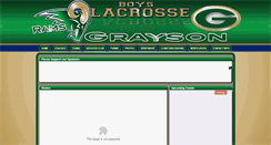 Desktop Screenshot of graysonlacrosse.com